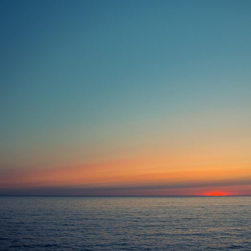 Sonnenuntergang am Atlantik